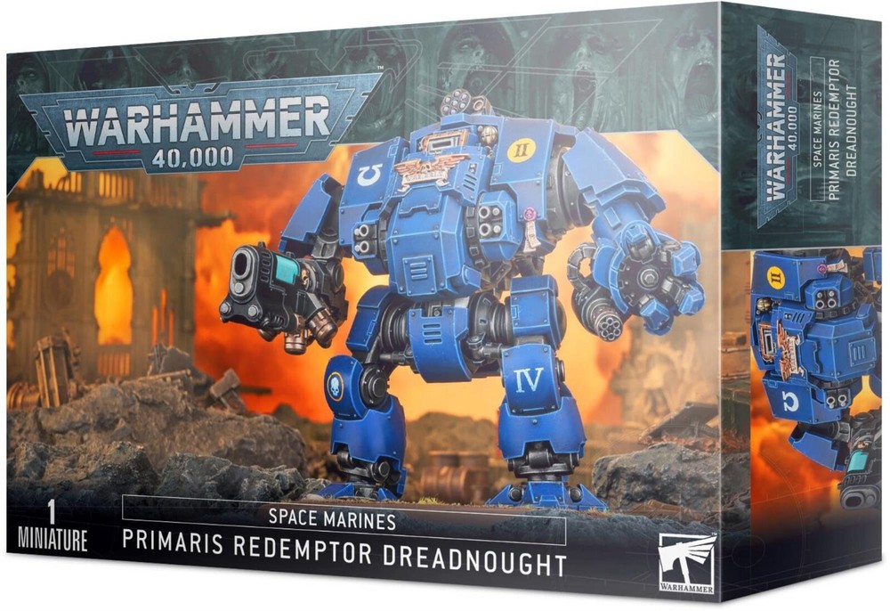 Primaris Redemptor Dreadnought Space Marines Warhammer 40K NIB