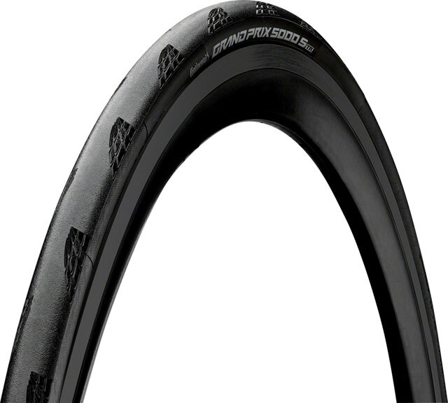 Continental Grand Prix 5000 S TR Tubeless Tire, Black