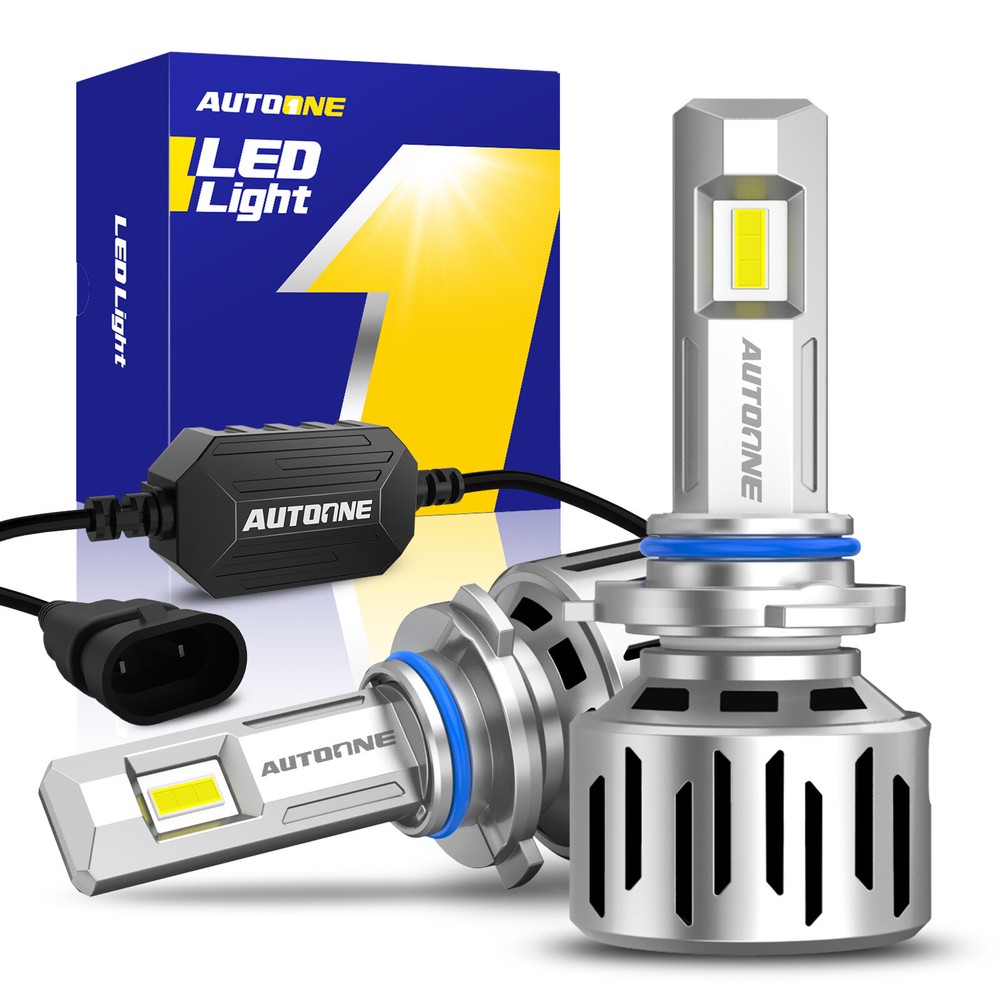 9005 HB3 LED Headlight Super Bright Bulbs Kit White 6500K 4100LM High/Low Beam