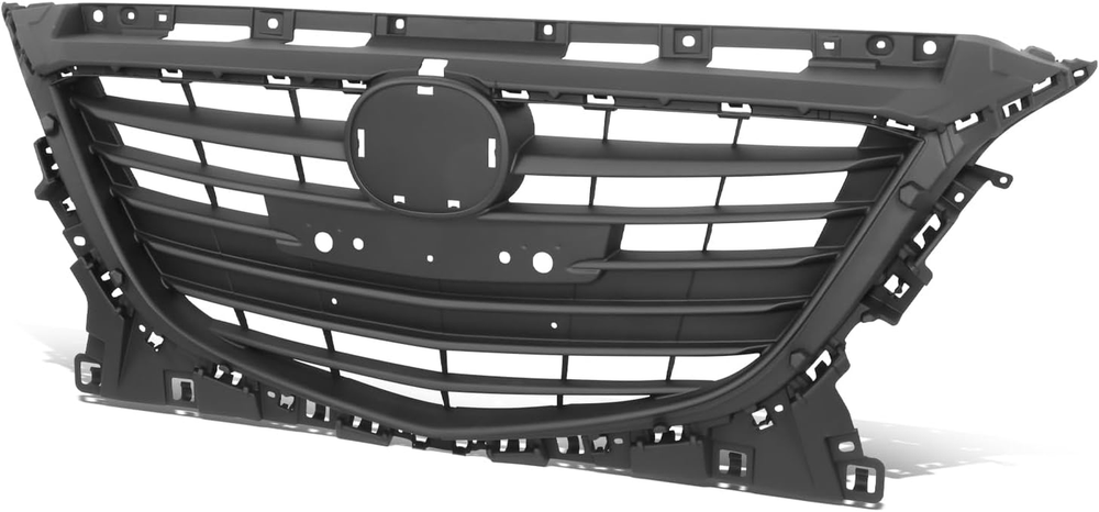 MA1200197 Factory Style Front Bumper Grill Grille Assembly Compatible with Mazda