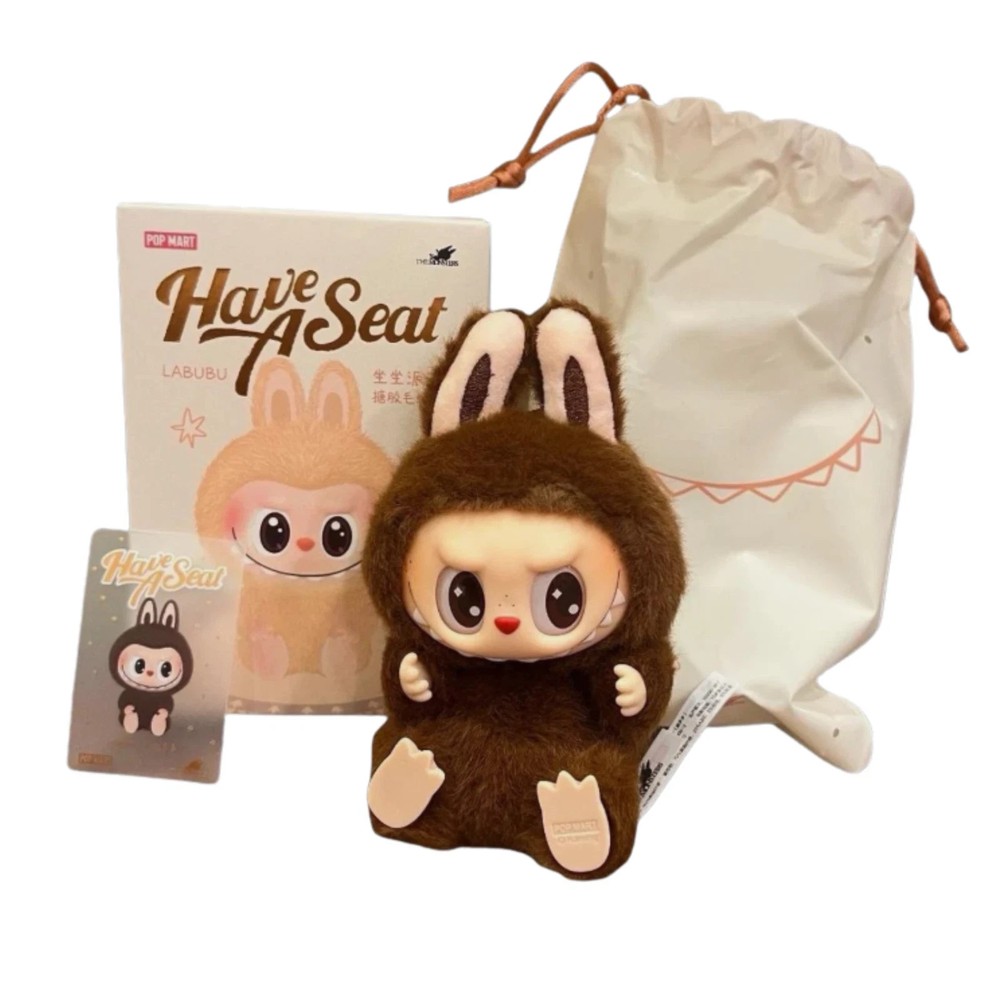 OFFICIAL AUTHENTIC The Monsters Have a Seat Labubu V2 Duoduo Secret Rare