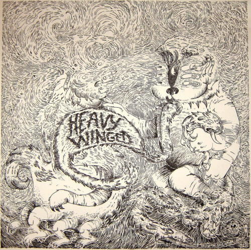 Heavy Winged - Alive In My Mouth - Used Vinyl Record - T16280A