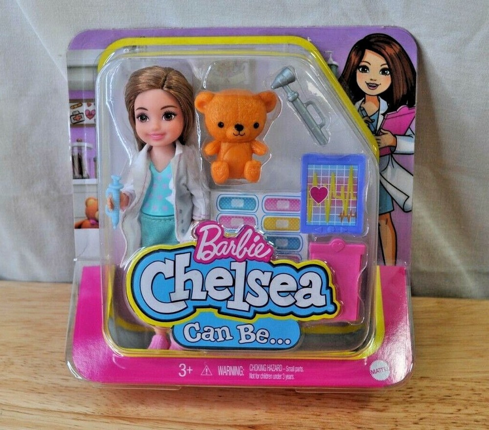 Barbie Chelsea Can Be...Playset- Doctor Doll- Mattel *New*