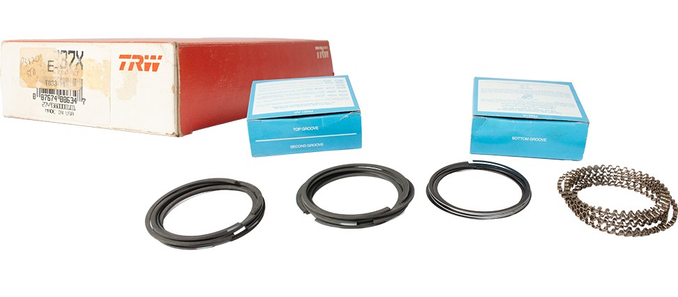 TRW Piston Ring Set Fits 1980-84 Chevrolet Monte Carlo Impala Part Number T8337X
