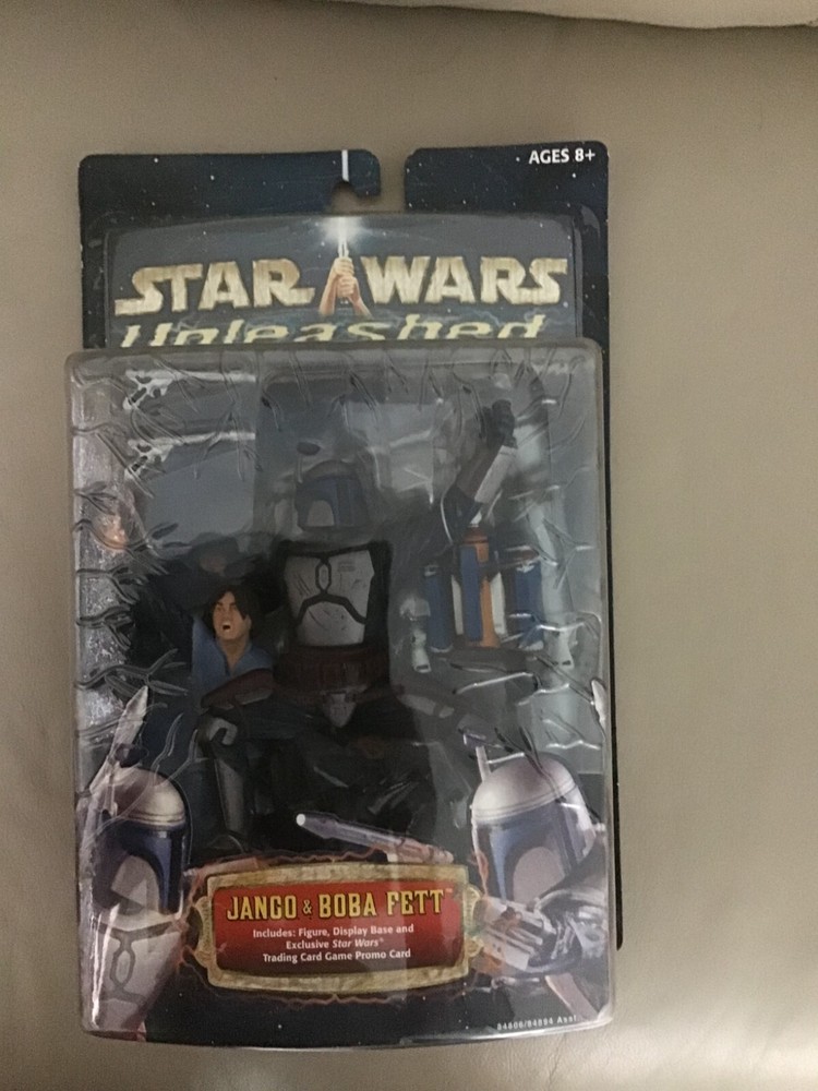 2002 Star Wars Unleashed Jango & Boba Fett 7
