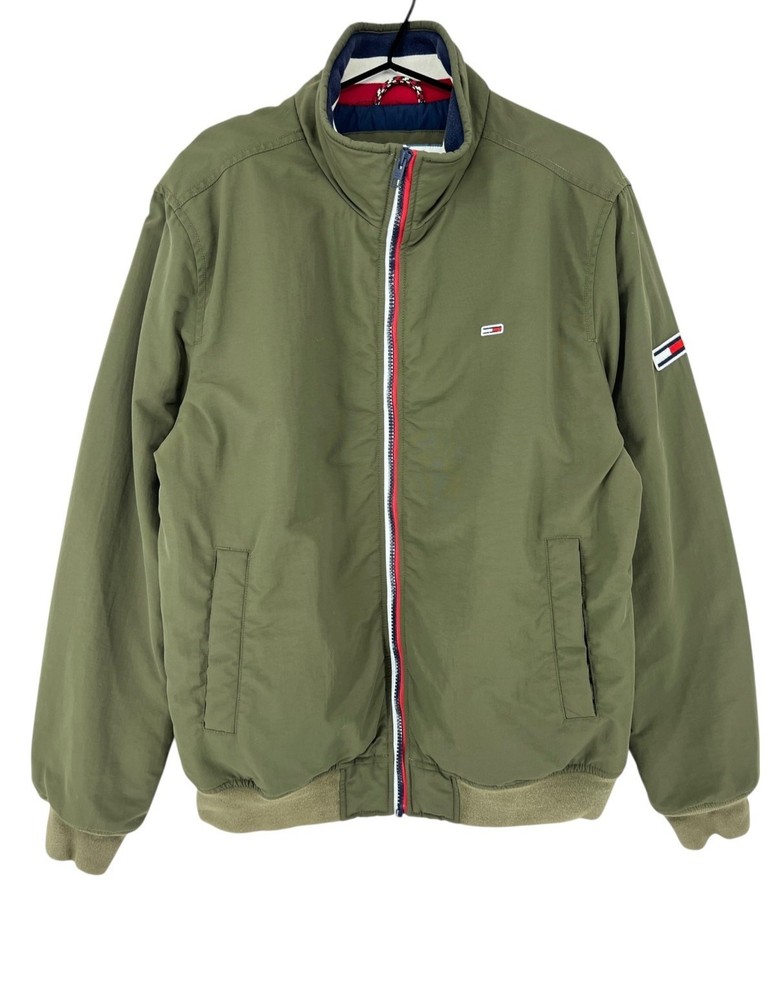TOMMY HILFIGER Mens Bomber Jacket Coat Size M