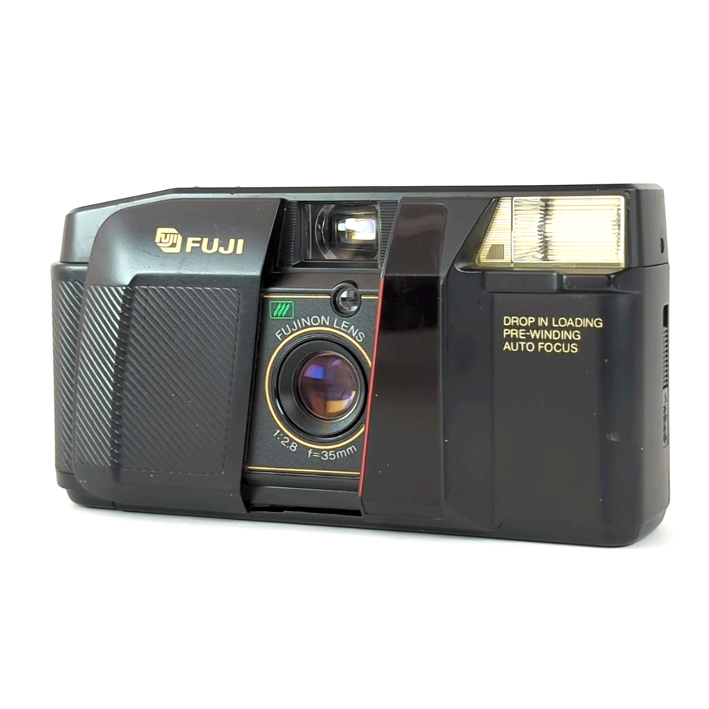 FUJI Cardia Hite Date 35mm Film Camera Near MINT From Japan #070