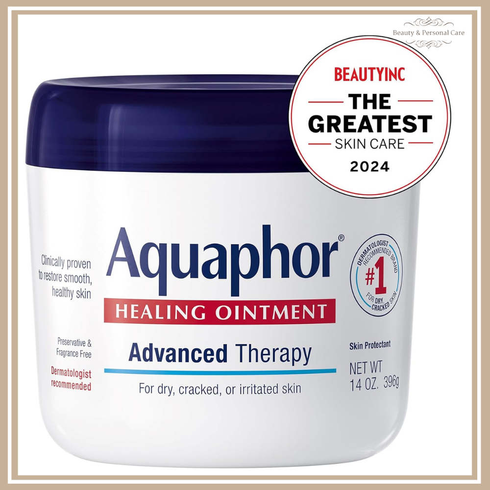 Aquaphor Healing Ointment 14oz Advanced Therapy for Dry Cracked Skin Relief