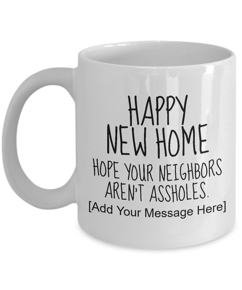 Housewarming Gift Happy New Home Gift Moving Gift Coffee Mug Personalized