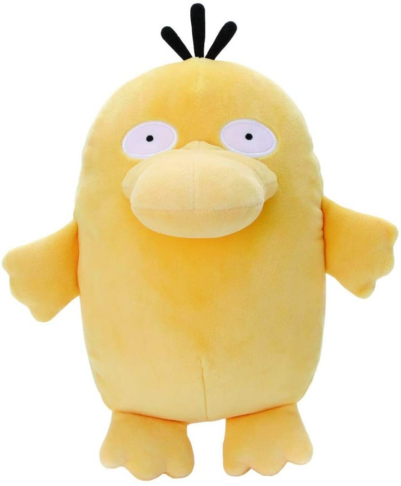 TAKARATOMY Pokemon Mocchi-Mocchi Plush Psyduck Soft Doll Import