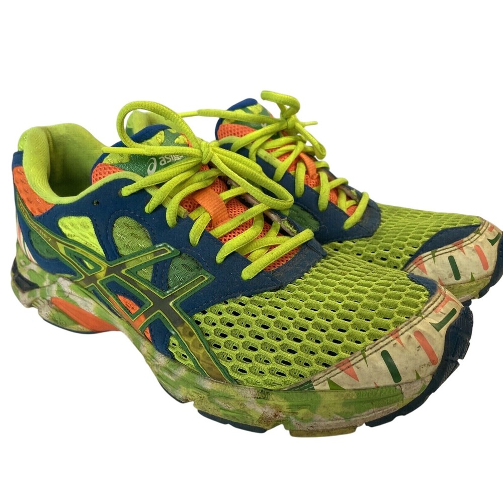 ASICS Gel-Noosa Tri 7 Active Green Blue Shoes Women's Running Sneakers Size 8