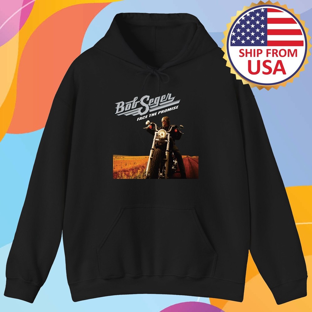 BOB SEGER Face The Promise Men's Black Size S-3XL