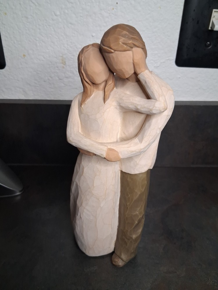 WILLOW TREE  Figurine-2000- TOGETHER Susan Lordi - 8 3/4 Inches Tall Couple Love