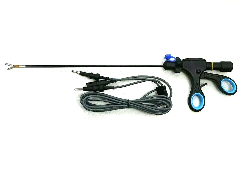 5mm Laparoscopic Bipolar Fenestrated Grasper Cable Reusable Instruments Set
