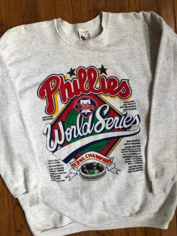 Philadelphia Phillies World Series MLB Crewneck Sweatshirt, remake 93 shirt