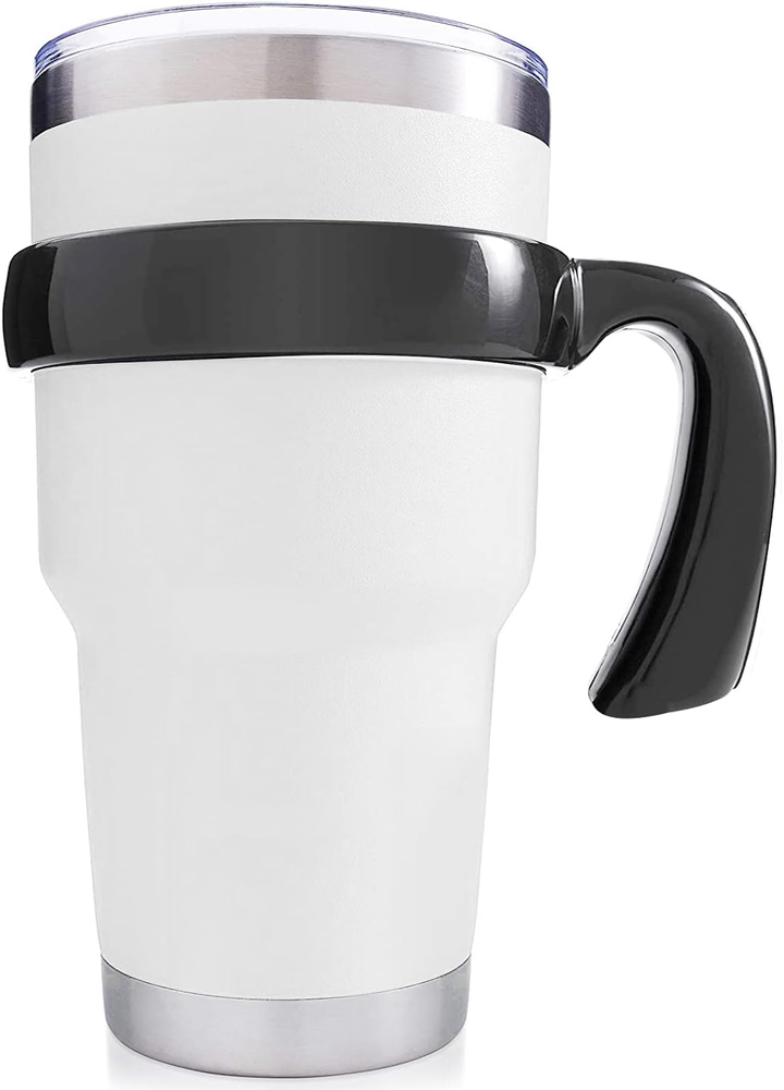 Tumbler Handle for YETI 30Oz Rambler Cup, anti Slip Travel Mug Grip Cup Holder f
