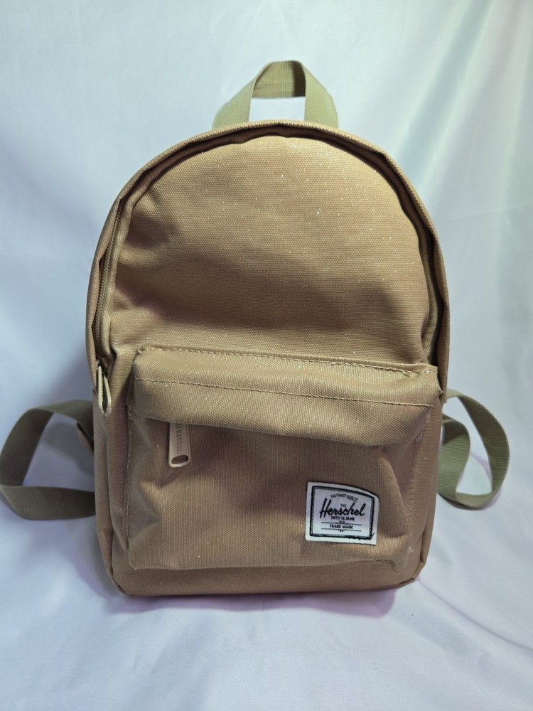 Herschel Light Brown Mini Classic Backpack 8x10 Unisex