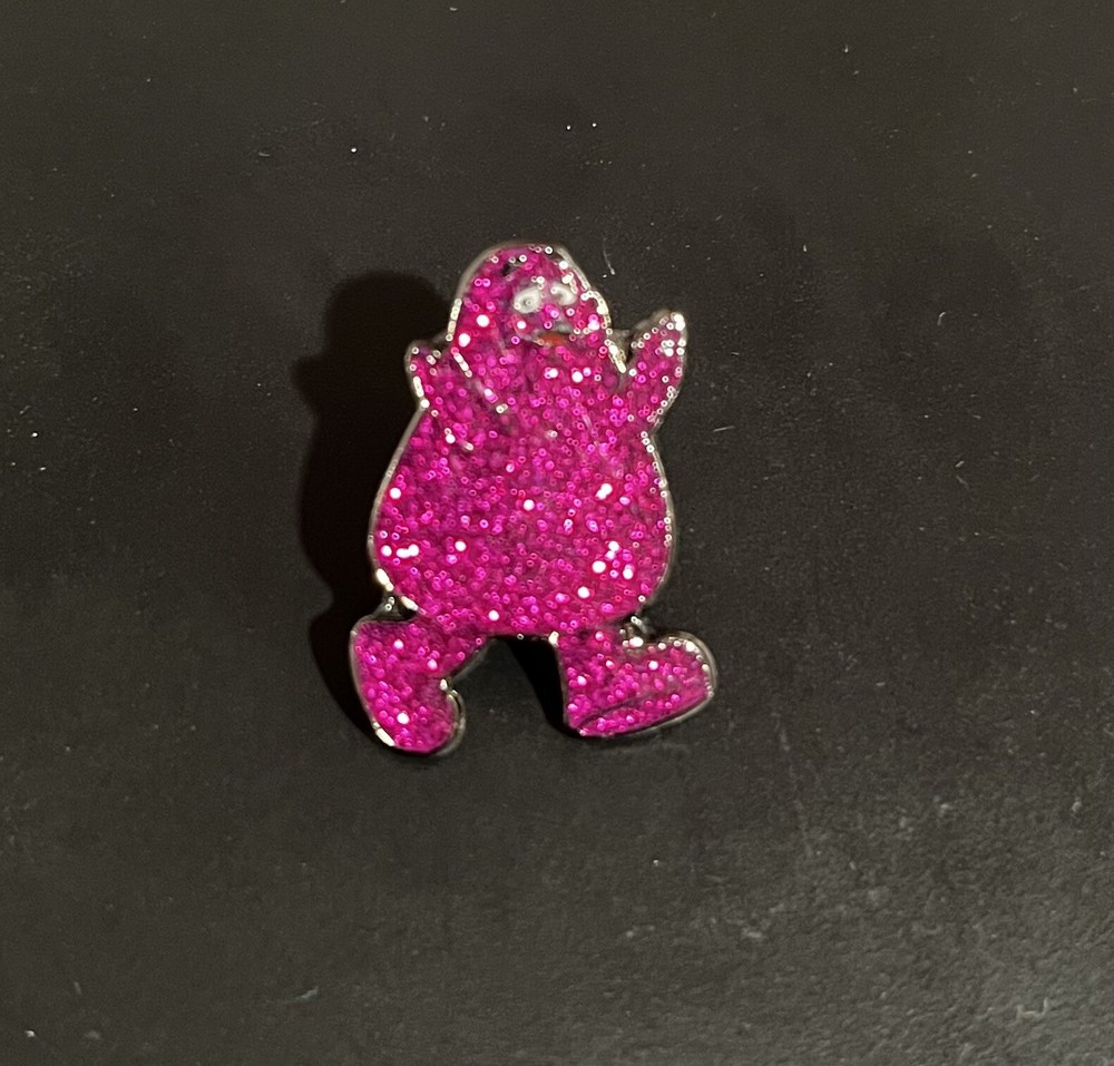 McDonald's Grimace Glitter Collectible Pin McDonaldland Character