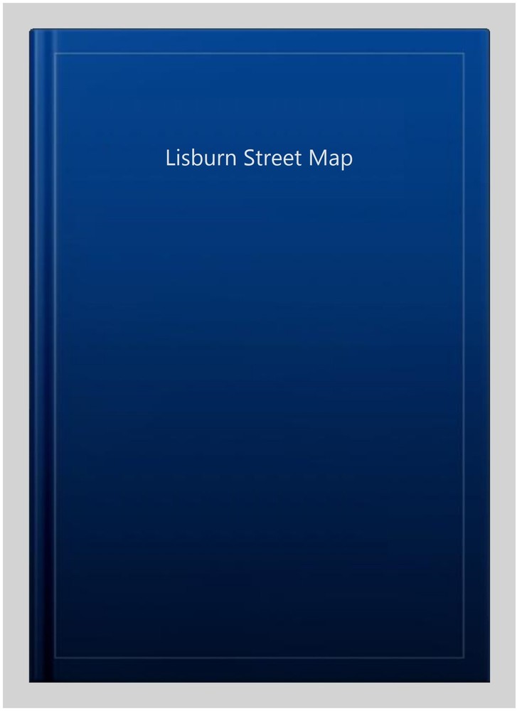 Lisburn Street Map Paperback Like New Free US Shipping  
