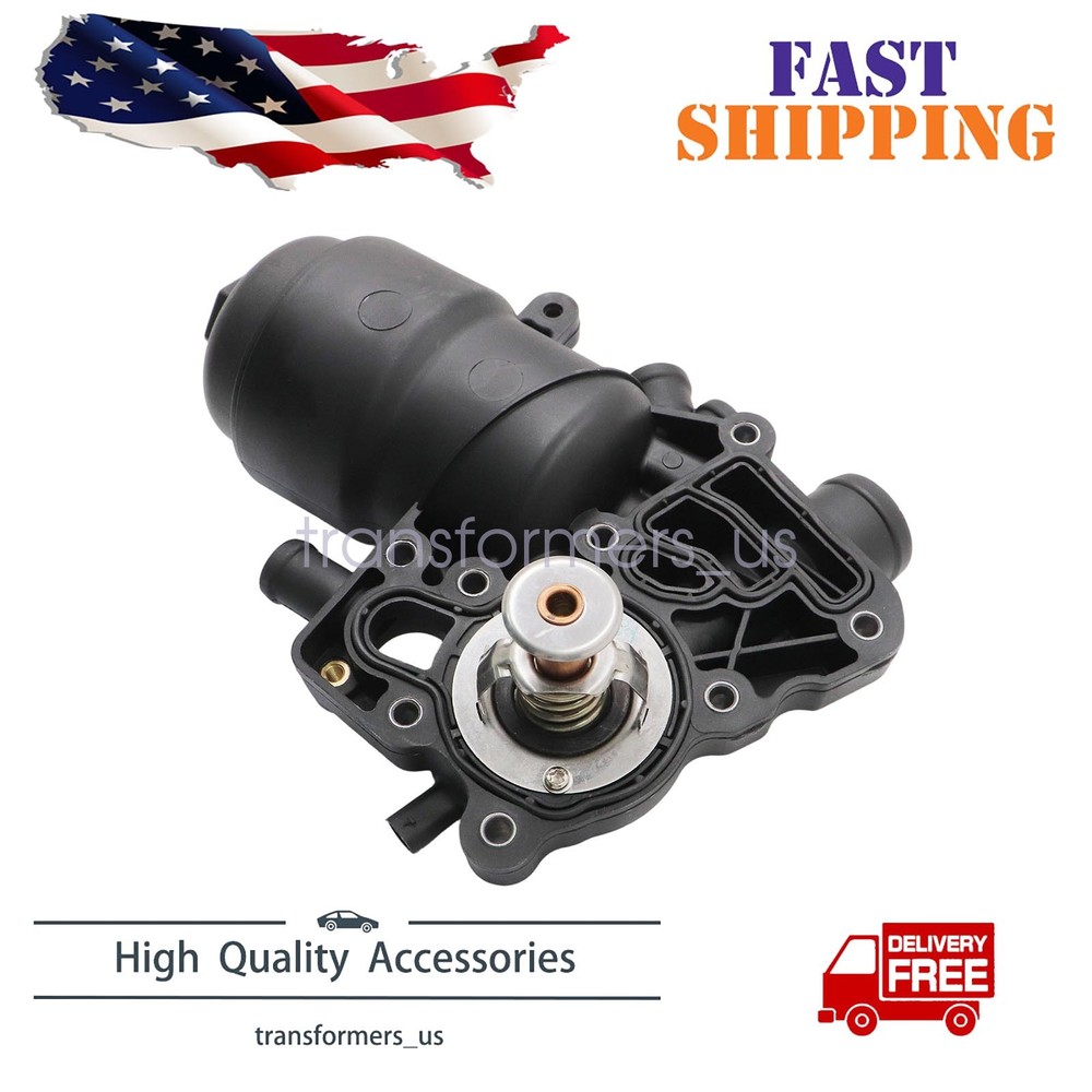 1PCS Oil Filter Housing Fit Audi A6 A7 A8 Quattro 14-16 Q5 Q7 13-15 V6 3.0L TDI