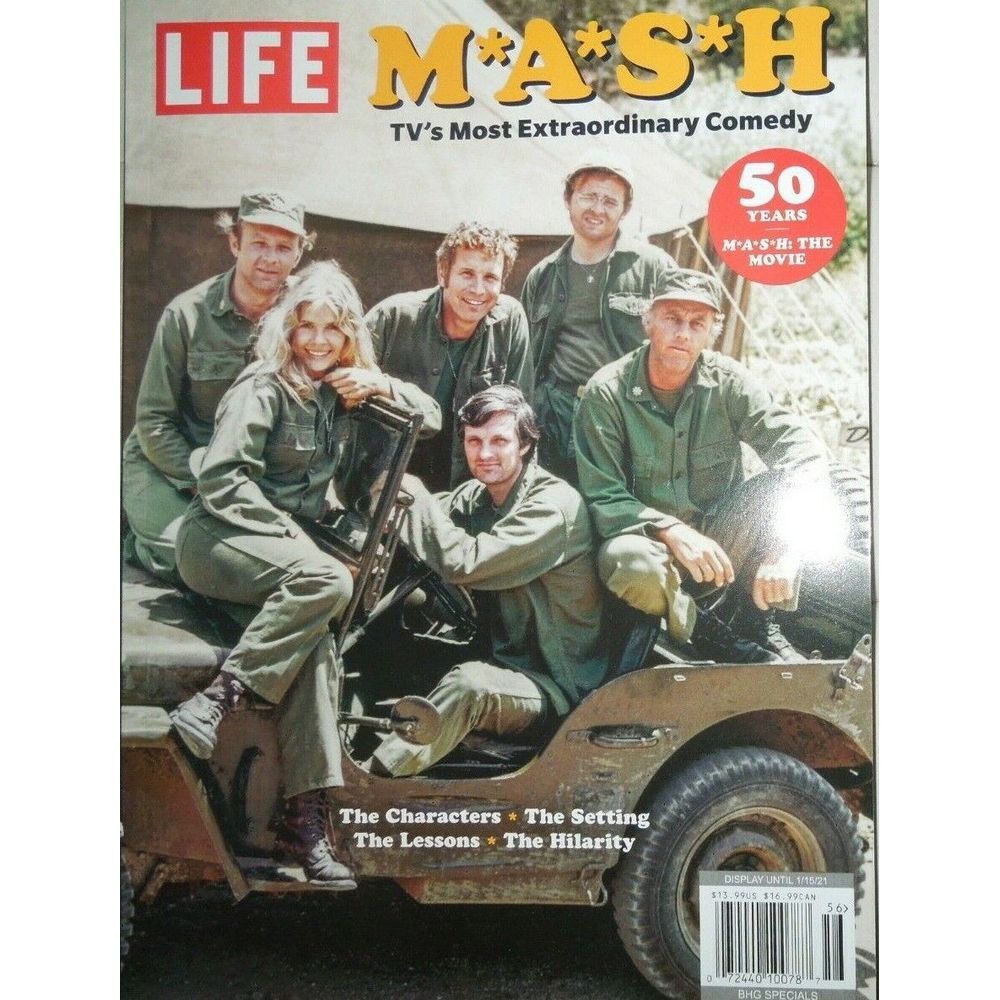 MASH 50 YRS life MOVIE tv's most extraordinary comedy THE LESSONS hilarity NEW