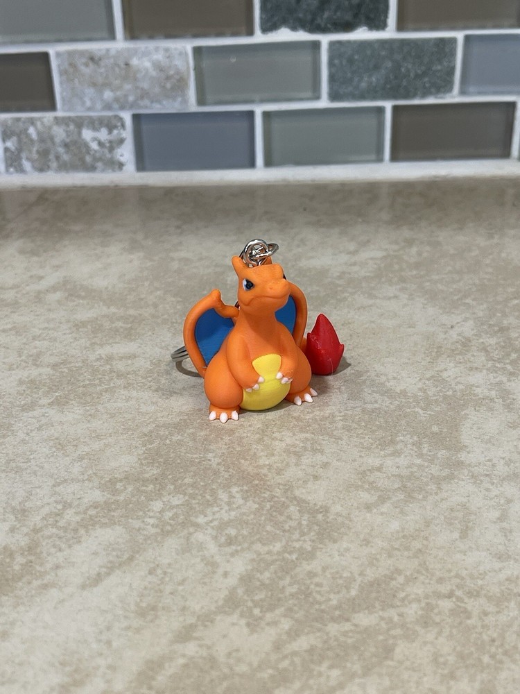3D Printed Charizard Keychain