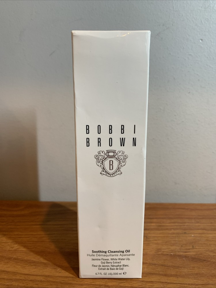 BOBBI BROWN Soothing Cleansing Oil 6.7 Oz Gentle Hydrating Face Cleanser For Sensitive Skin Brand New