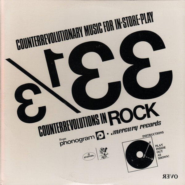 Various - Counterrevolutions In Rock - Used Vinyl Record - 6 - Promo - T16280A