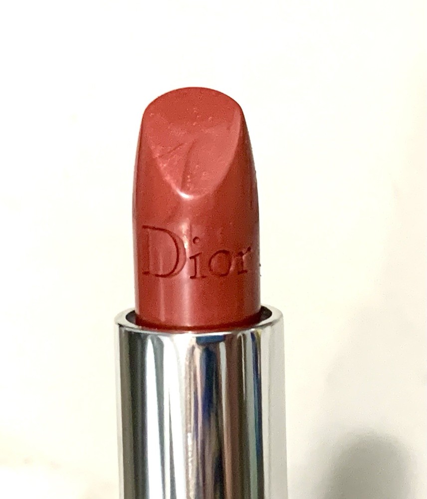 Dior Rouge Dior Refillable Lipstick Shade 434 Promenade Satin Full Size New Without Box