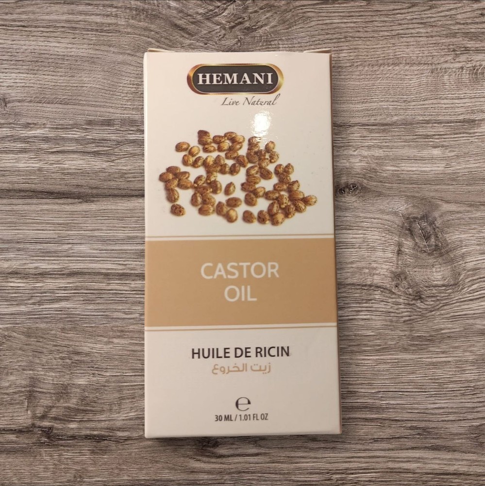 2x 30ml Pure Castor Oil for Hair Growth, Eyelashes & Skin – 60ml Total