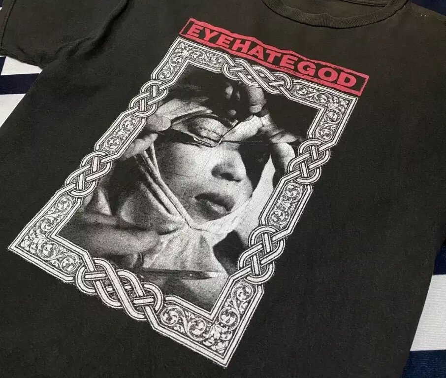 Vintage Eyehategod Metal Band Heavy Tour Black All Size Shirt E168