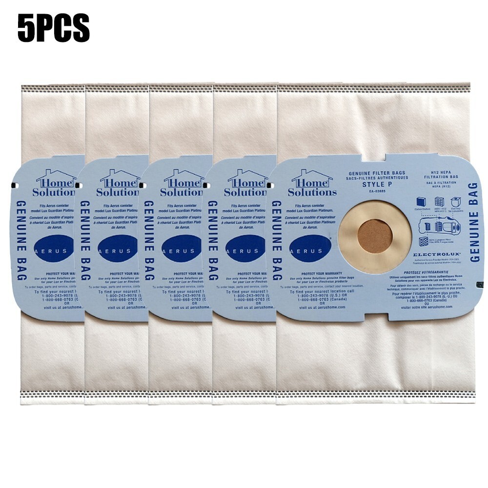 5pcs Suitable For Aerus-Electrolux Vacuum Cleaner Dust Bags Style-P Series New