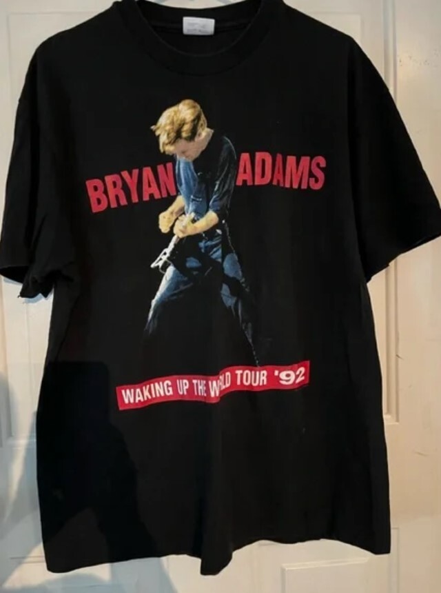 Remake 1992 Bryan Adams Concert T-Shirt, unisex cotton shirt