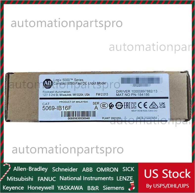 New AB 5069-IB16F SER A Compact I/O Input Module AB 5069IB16F Factory Sealed
