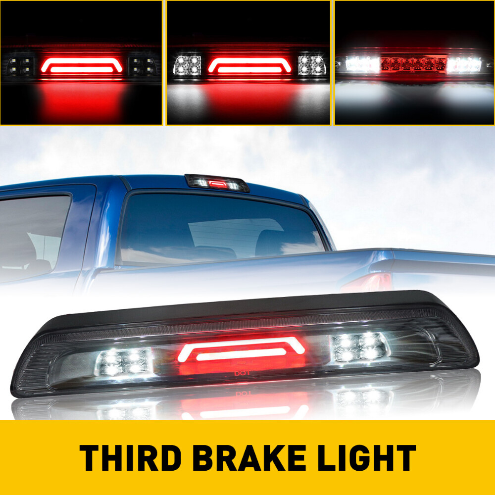 Smoke LED Third Brake Light for 2007-2018 Toyota Tundra Cargo Lamp