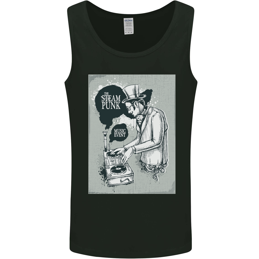 Steampunk Music Event Mens Vest Tank Top