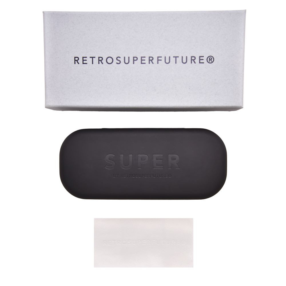 RetroSuperFuture Numero-27 H9S/R FW17 Black Round Full-Rim Eyeglasses 49mm