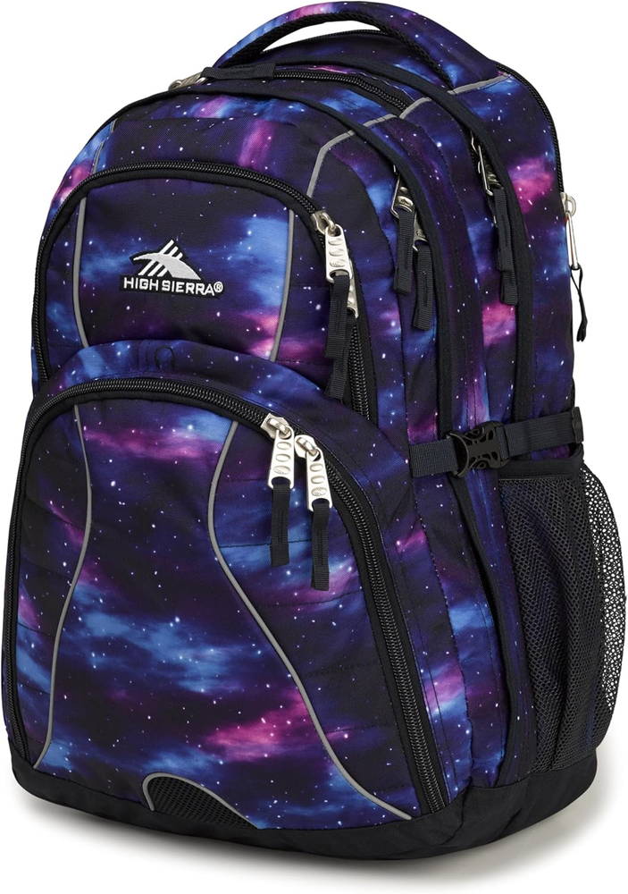 Swerve Laptop Backpack, Cosmos/Midnight Blue, One Size