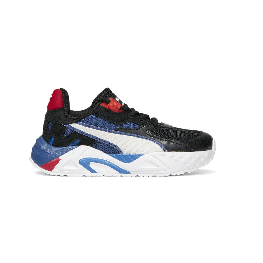 Puma BMW MMS RSTrck Lace-Up Sneakers for Toddler Boys Multi-Colored Casual Shoes 30814401
