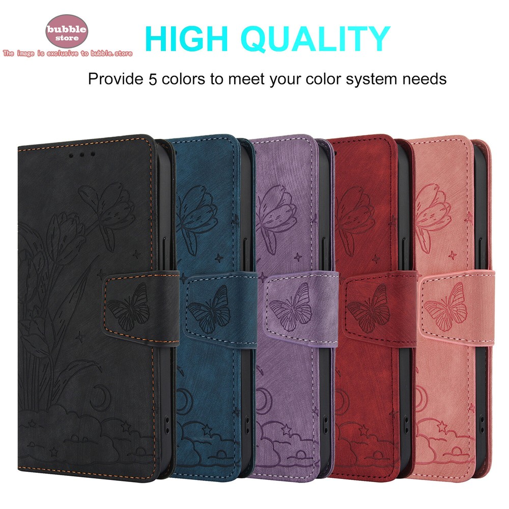 Protector de cuero estampado para iPhone 11 12 13 14 15 16