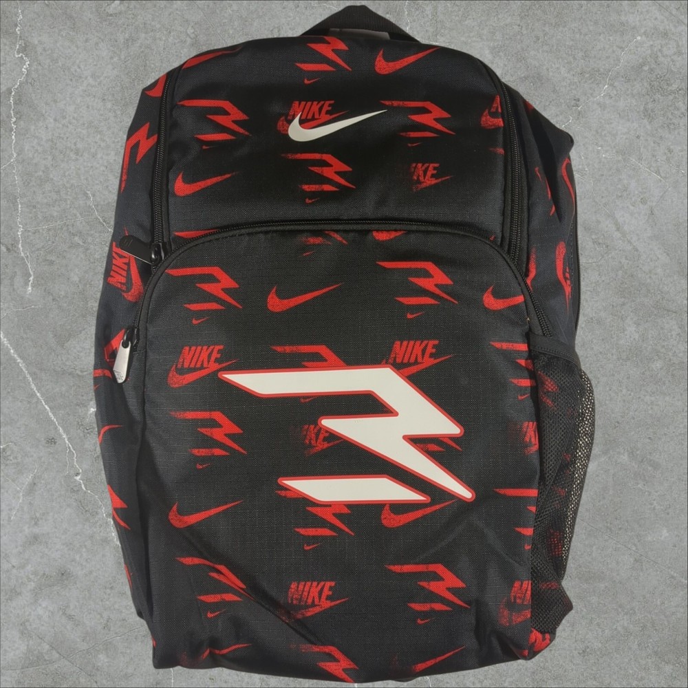 Nike 3 Brand Backpack 30L in Black and Red One Size