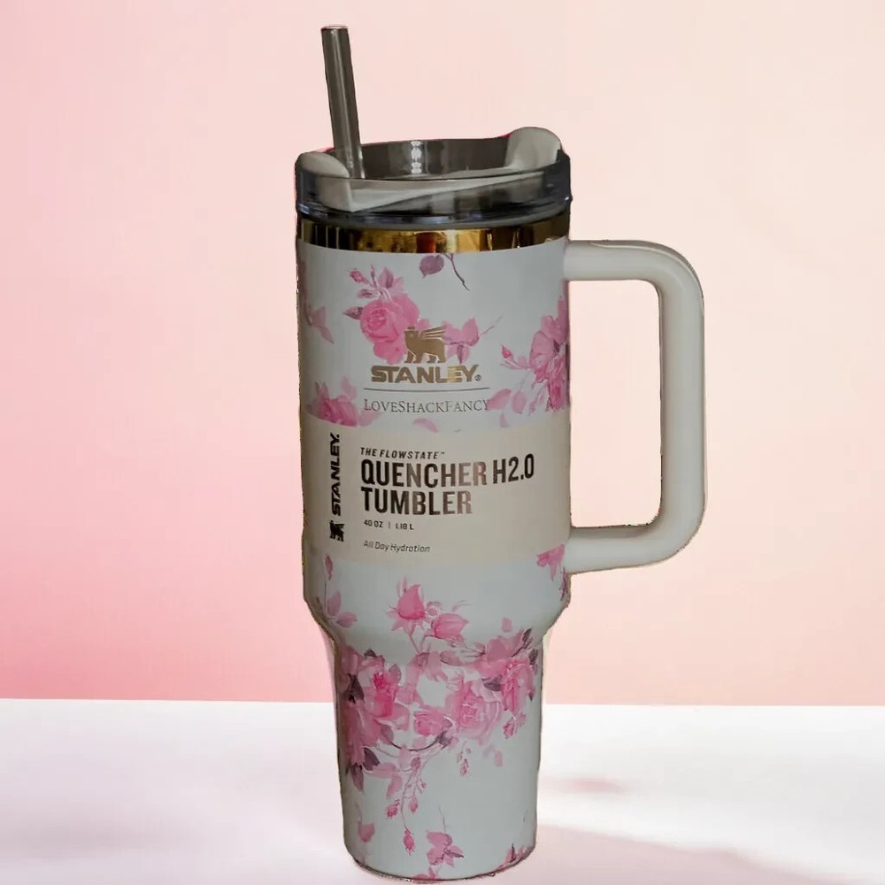 Stanley 40oz Quencher H2.0 Flowstate Tumbler by Love Shack Fancy