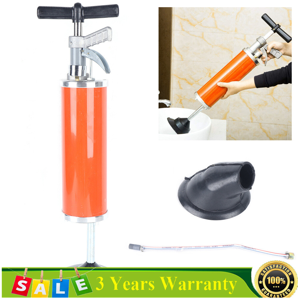 General Pipe Cleaners Clean Water Ram Drain Cleaning Tool with 4