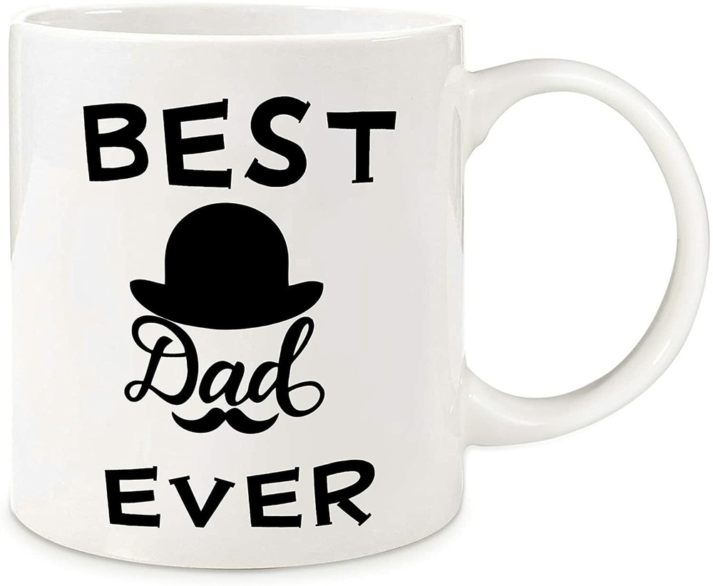 Fathers Day Mug Gifts for Dad Grandpa,Dad Gifts from Daughter Son, Funny Ceramic-image