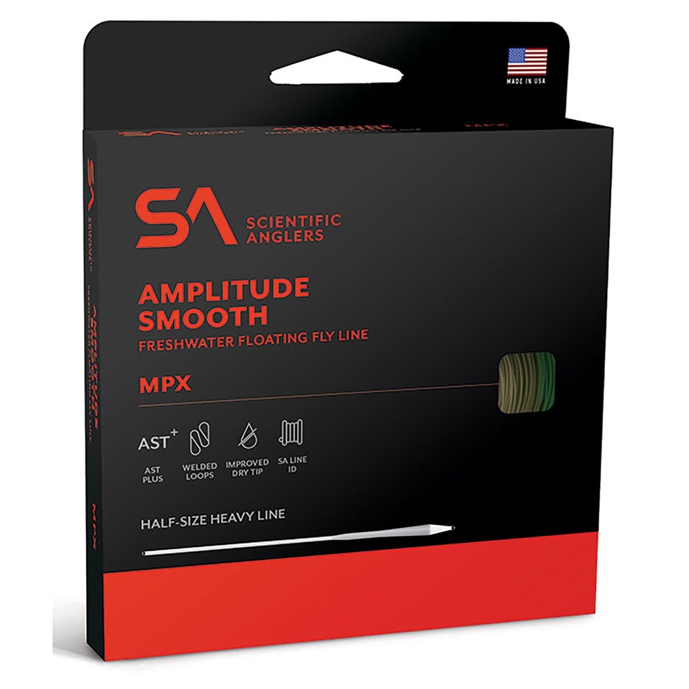 SA Amplitude Smooth MPX Fly Line for Superior Casting Performance
