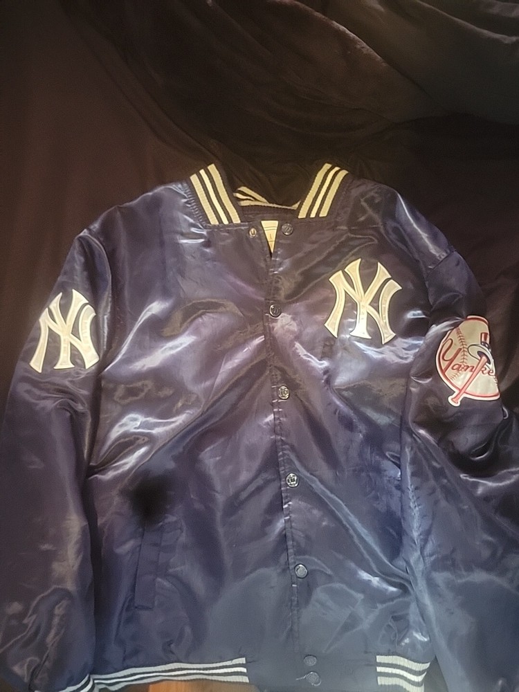 VINTAGE NEW YORK YANKEES SATIN JACKET 3XL [READ DESCRIPTION]