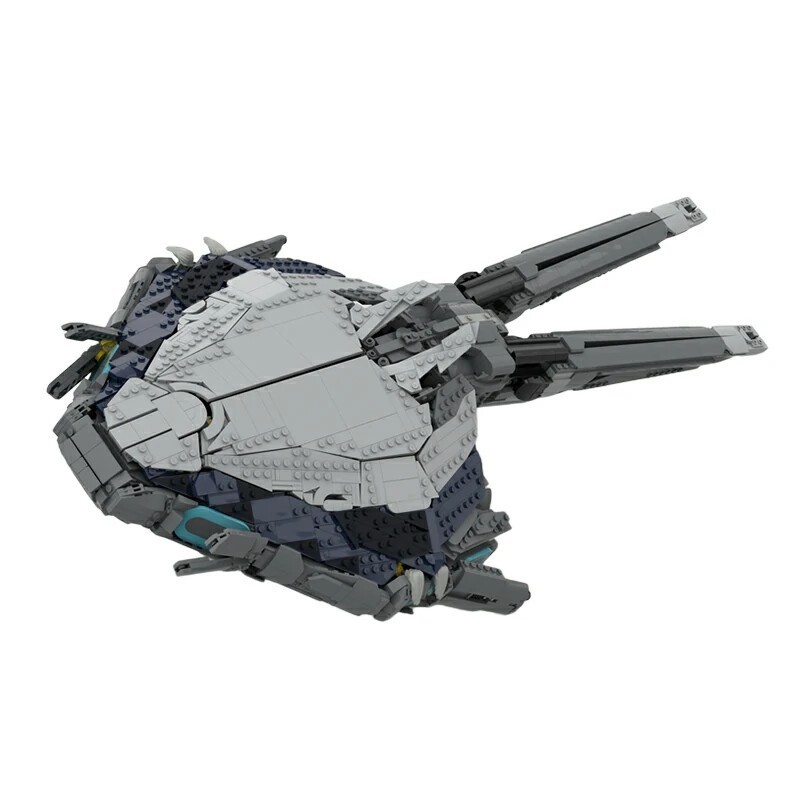Warframe Liset Landing Craft MOC Building Blocks Set DIY Model Toy 4525pcs