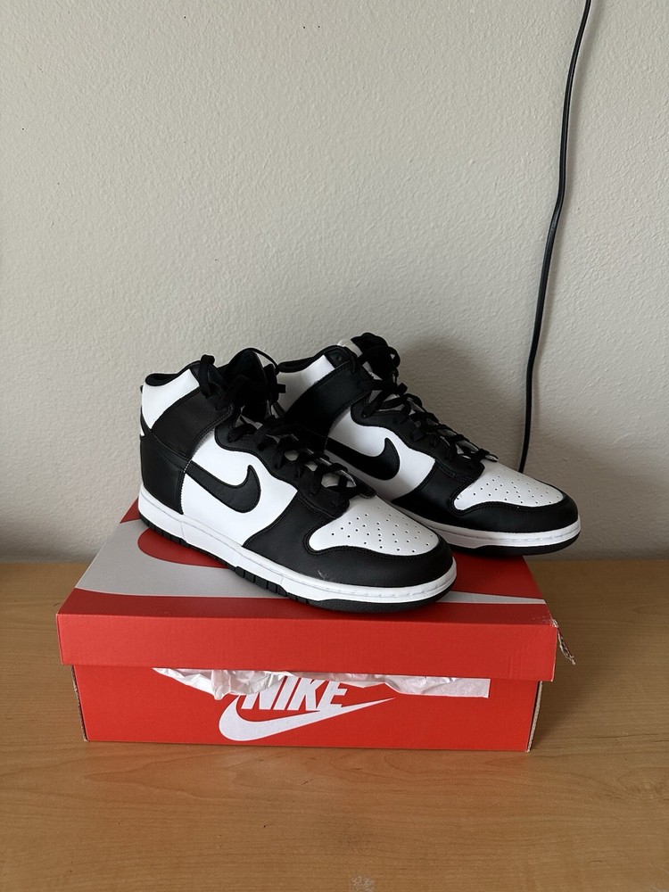 Men’s Nike Dunk High Retro - Pandas 11.5