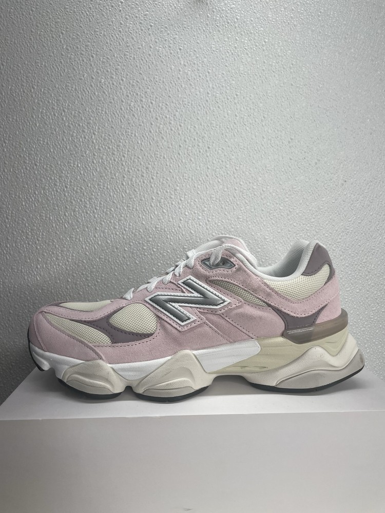 New Balance 9060 Kids Size 7 Pink Purple Rose Violet Suede Lace Up Sneaker Shoe
