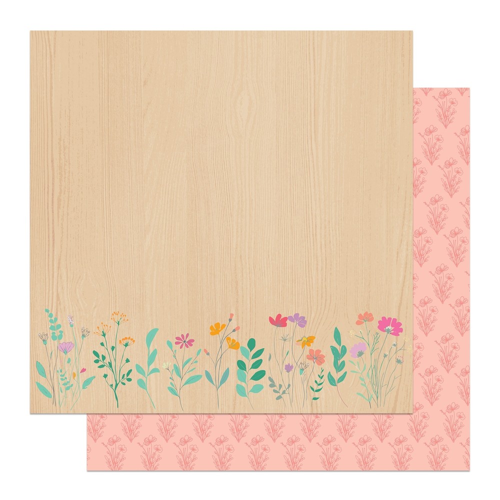 Cartulina de doble cara Wildflower Dreams 12